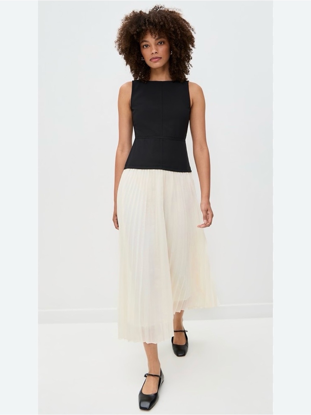 Moon River Contrast Dress
